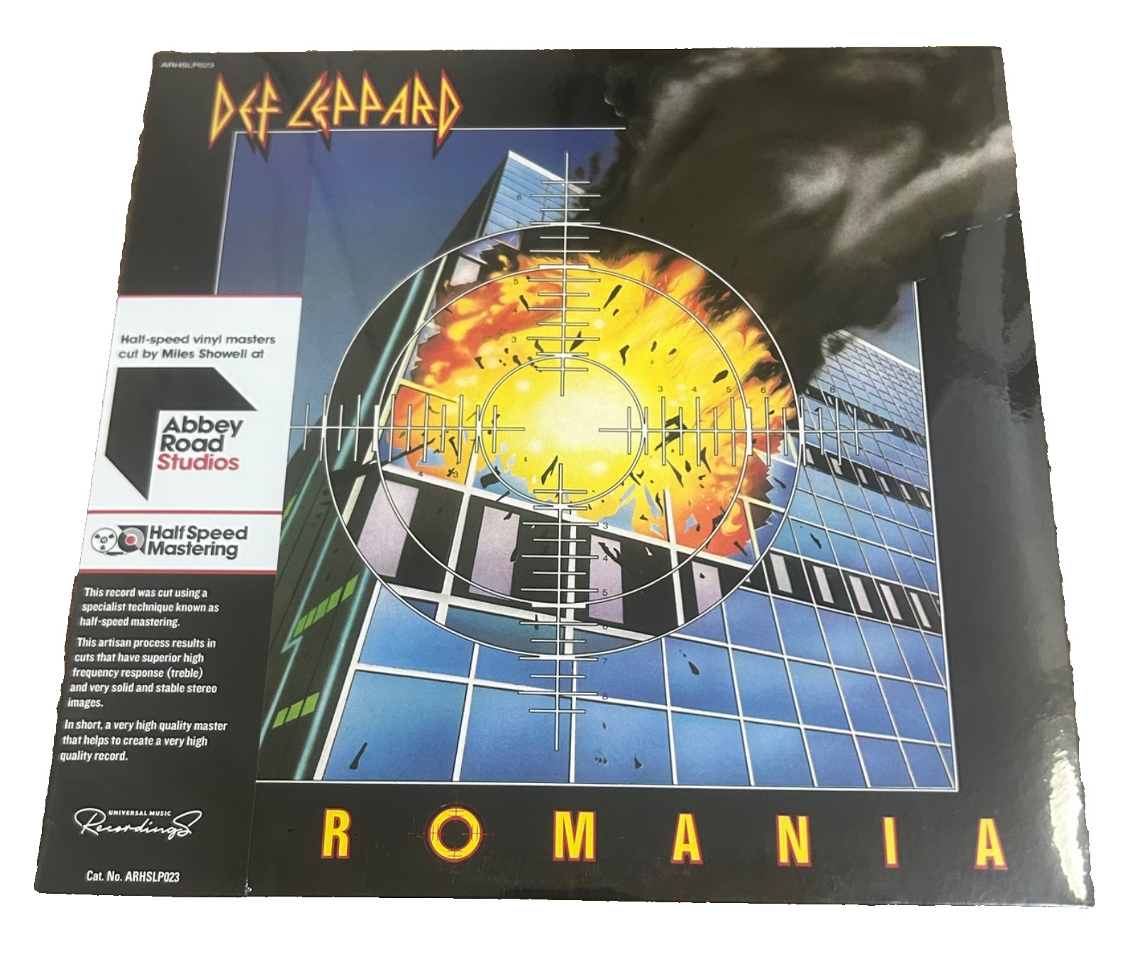 Def Leppard Pyromania Half-Speed Master Vinyl LP Mint Sealed