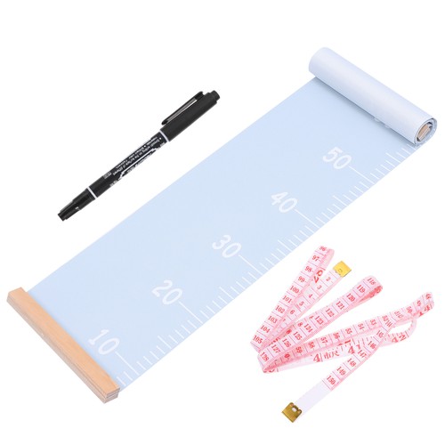 Höhenmesslineal Kinder Wandtafel hängend Kinder Baby Leinwand - Bild 2 von 12