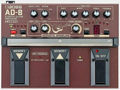 [Used] BOSS AD-8 preamplifier for acoustic guitar (BOSS AD8)