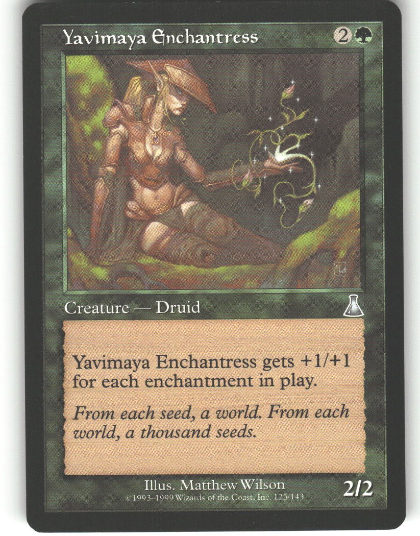 Yavimaya Enchantress - Urza's Destiny - MTG - Uncommon - #125 - NM