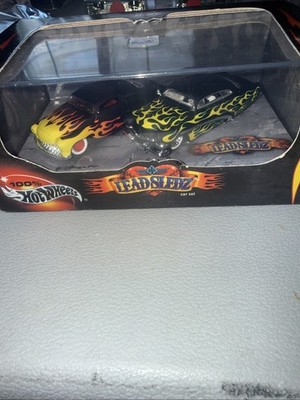 100 Hot Wheels Lead Sledz 49 & 51 Merc Mercury 2 Car Set MIB