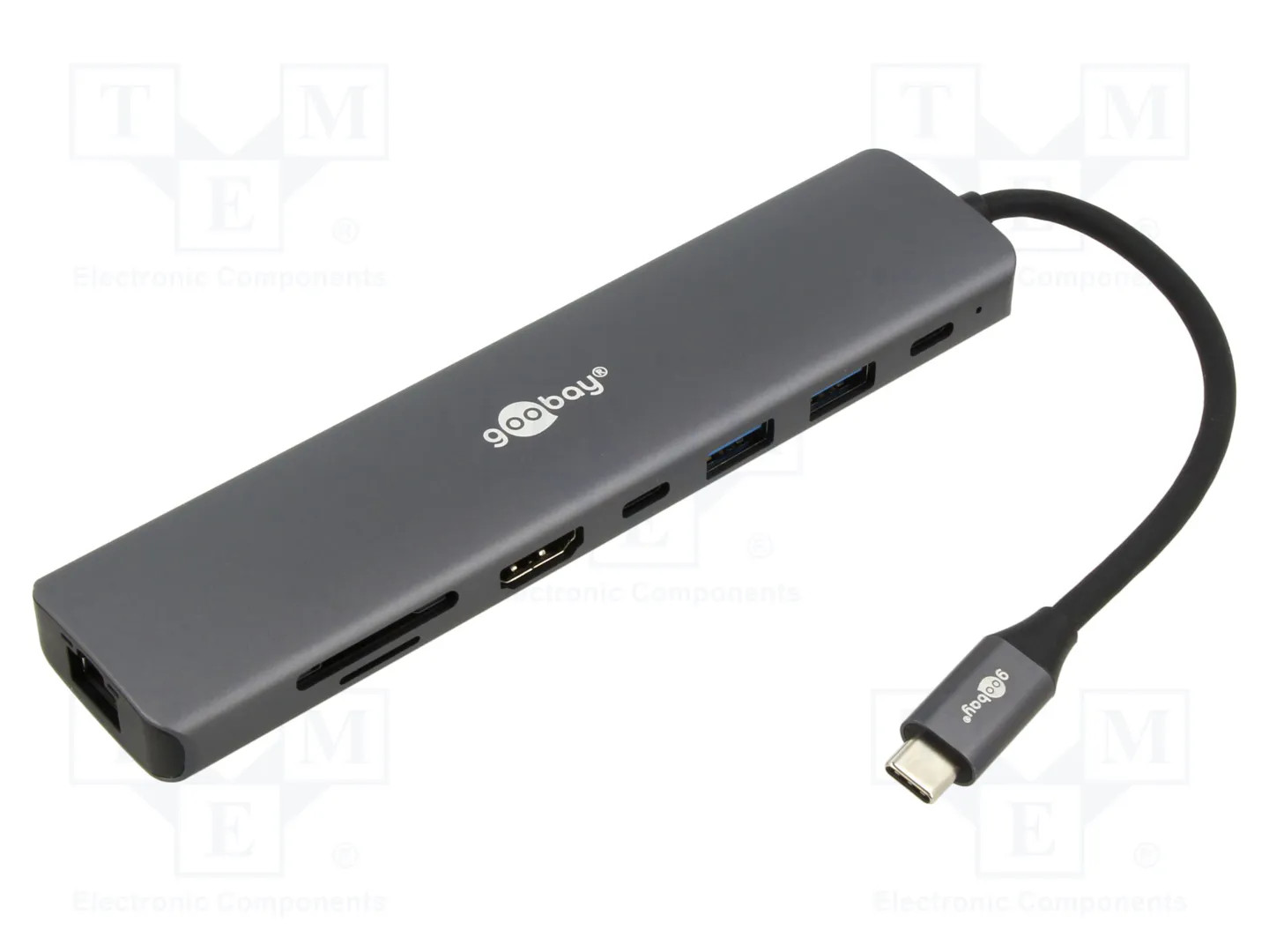 Hub USB Slim 8 porte HDMI RJ45 5 Gbit/s 79146 - Immagine 2