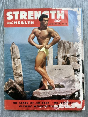 STRENGTH & HEALTH Magazine JIM PARK + OLYMPICS & RUSSIA LIFTING NOV 1952 V 20 11