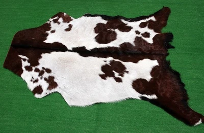 Luxus Ziegenfell Teppich Haar auf Fläche Teppich Größe 36"x24" Tierleder Ziegenfell G74 - Bild 1 von 3