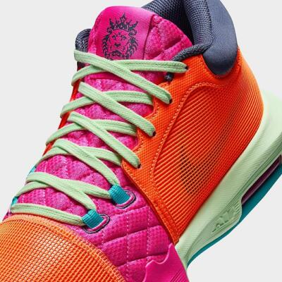 NIKE LEBRON WITNESS VIII 8 FB2239-800 Total Orange/Laser Fuchsia