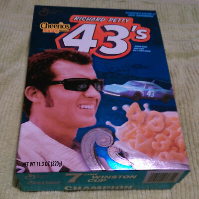 The King Richard Petty 43's 2003 Cheerios Unopened Box NASCAR Racing Motorsports