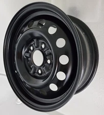 DODGE STEALTH FACTORY ORIGINAL OEM 1991-1993 15" BLACK STEEL WHEEL RIM 65694