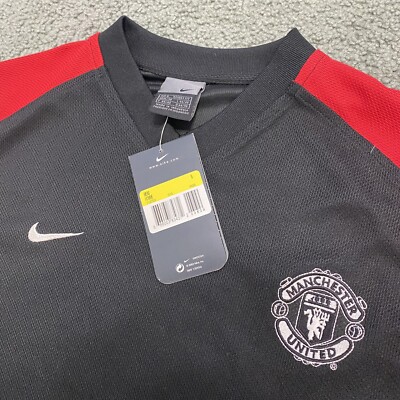 VTG Manchester United Nike Training Jersey Shirt 2003 Deadstock