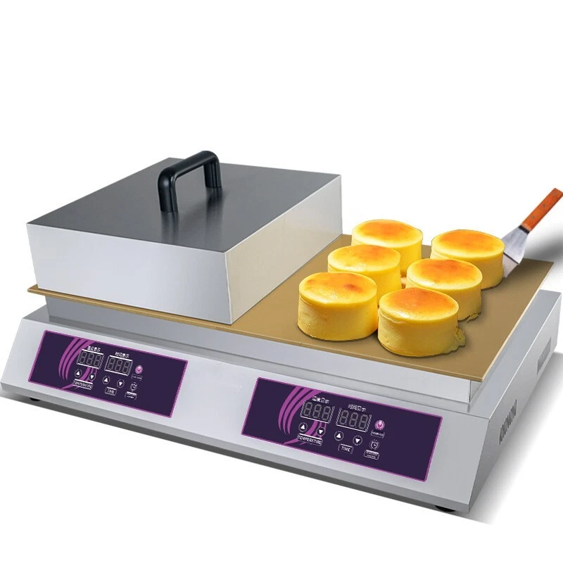 2 Station Electric Dorayaki Baker Pancake Maker Souffle Making Machine 60℃-240℃
Opens in a new windo