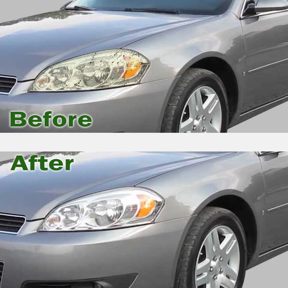 Headlight Replacement Lens Clear Fit For 06-13 Chevy Impala/06-07 Monte Carlo Foto 3 de 4