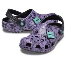 Disney Parks The Haunted Mansion Wallpaper Clogs for Adults by Crocs M4/W6 NEW