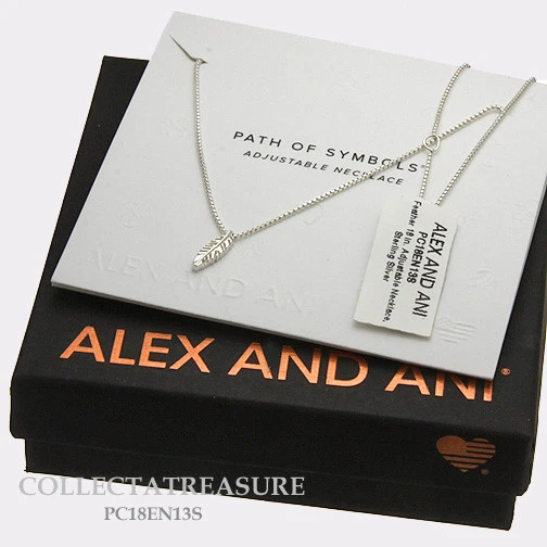 Authentic Alex and Ani Feather Sterling Silver 15