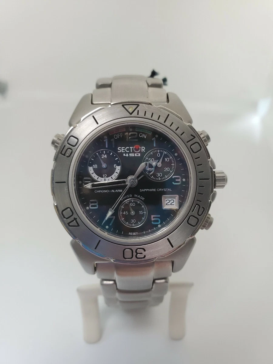 Sector 255 chrono alarm sapphire deals crystal