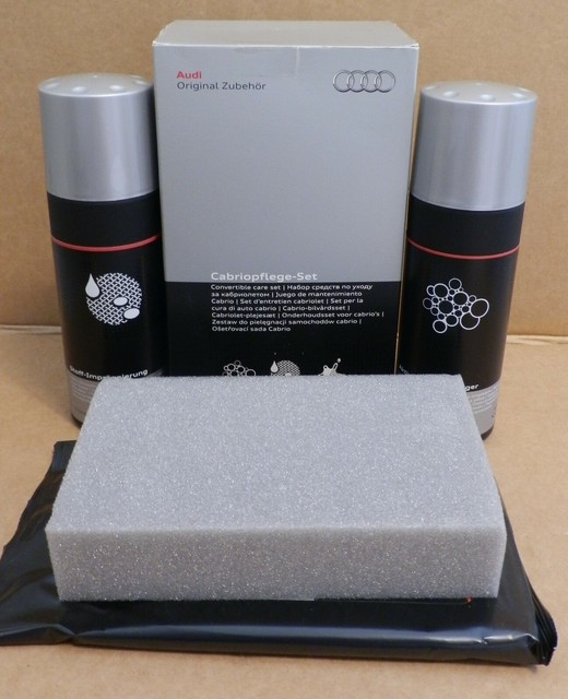 Audi Cabriolet Fabric Roof Care Cleaning Kit 00A096326020 for sale