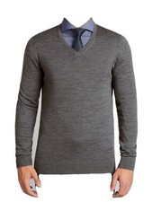 Image of Hugo Boss Mens Regular-fit Tailored Sweater - NEW COLLECTION - SUPER PRICE!