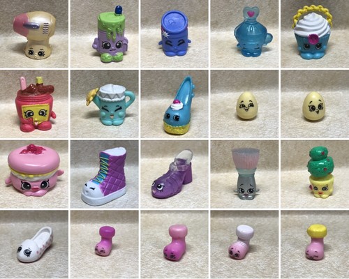 Shopkins replacement Loose Figures from playsets and Shoppie doll sets  U Choose