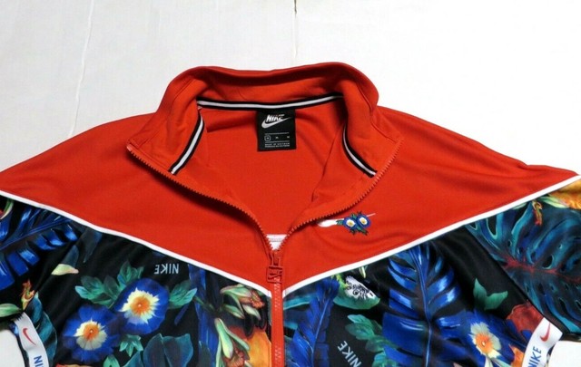 Nike Size Medium Floral Zip up Cj5015 