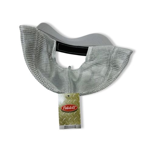 NEW Authentic Peterbilt Trucker Style, Mesh, Snap Back, Adjustable Black & Gray - Picture 4 of 4