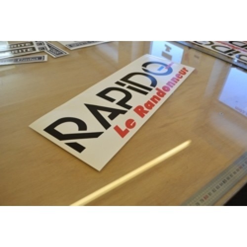 RAPIDO Le Randonneur (STYLE 3) Motorhome Roof Sticker Graphic SINGLE eBay