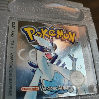 Pokémon  version argento ITA版　正規品 Pokémon version Argent🎮🥺 #pokemon #gaming #retrogaming
