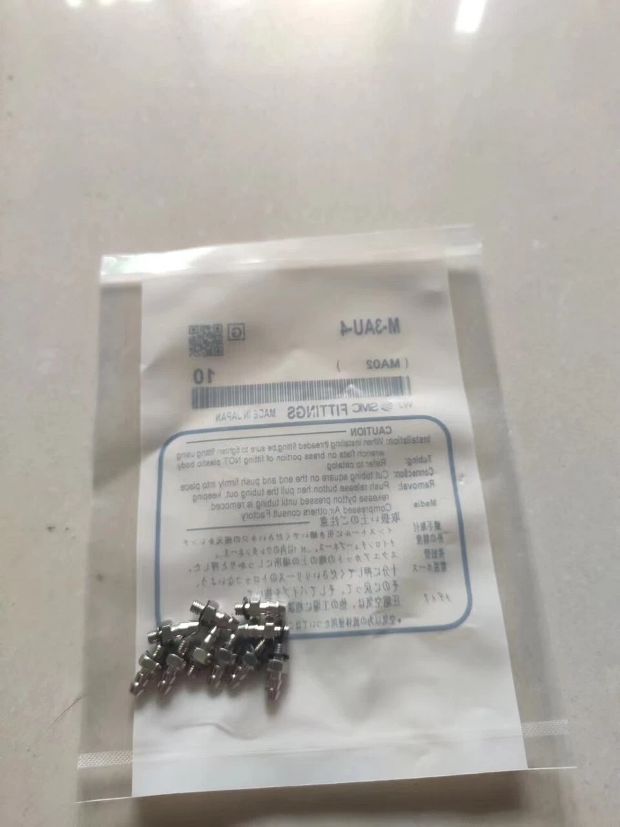 10 pcsbag SMC M-3AU-4 Coupler joint | eBay