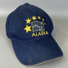 ALASKA Hat Flag Artic Circle Enterprises  Strapback Cap 100% Cotton Adjustable