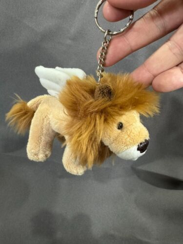 GENERALI keychain lion brown winged rare antique collecti 4" keyring Toy - Picture 1 of 8