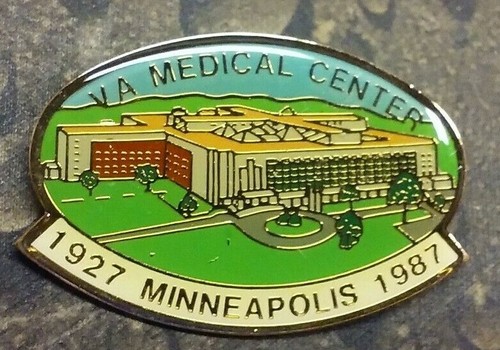 VA Medical Center Minneapolis 1927 1987 pin badge - Picture 1 of 4