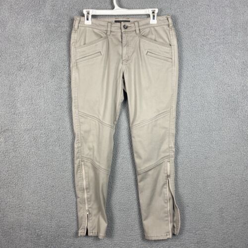 5.11 Tactical Pants Womens 8 Tan Wyldcat 055 Khaki Skinny Stretch Logo Beige - Picture 1 of 11