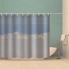 Local Half Nice Meter 3D Shower Curtain Waterproof Fabric Bathroom Decoration