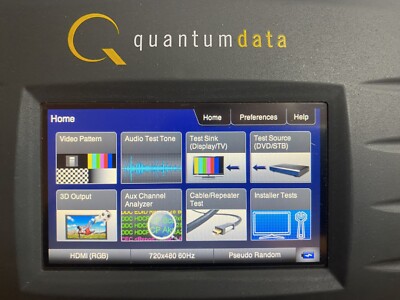 Quantumdata 780 Handheld HDMI Test Instrument