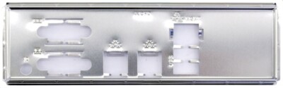 Asrock 13G024257000AK I/O Shield Blende Cover Blech X470D4U Rack Server Board