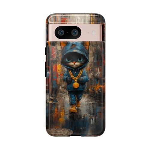 For iPhone | Samsung Galaxy | Pixel Phone Case - Cat Hoodie Big Kitty City - 第 239/246 張圖片