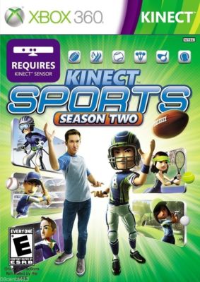 Kinect Sports: Season Two (Microsoft Xbox 360, 2011) *NO MANUAL*