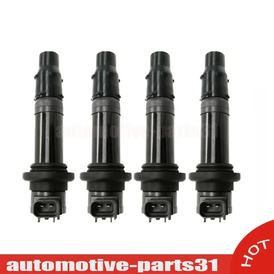 4Pcs Ignition Coils Packs Fits Yamaha YZF-R6 YZFR6 2008-2016 13S-82310-00-00. Foto 2 de 4