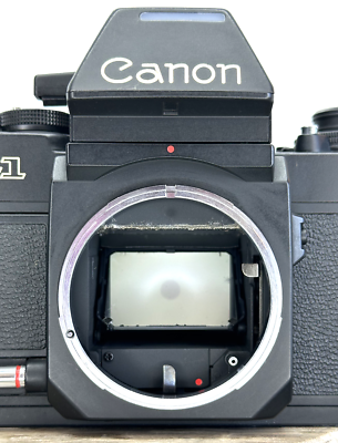 Canon New F-1 AE Finder ボディー MINT] CANON New F-1 AE Finder FN 35mm SLR Film Camera Black Body