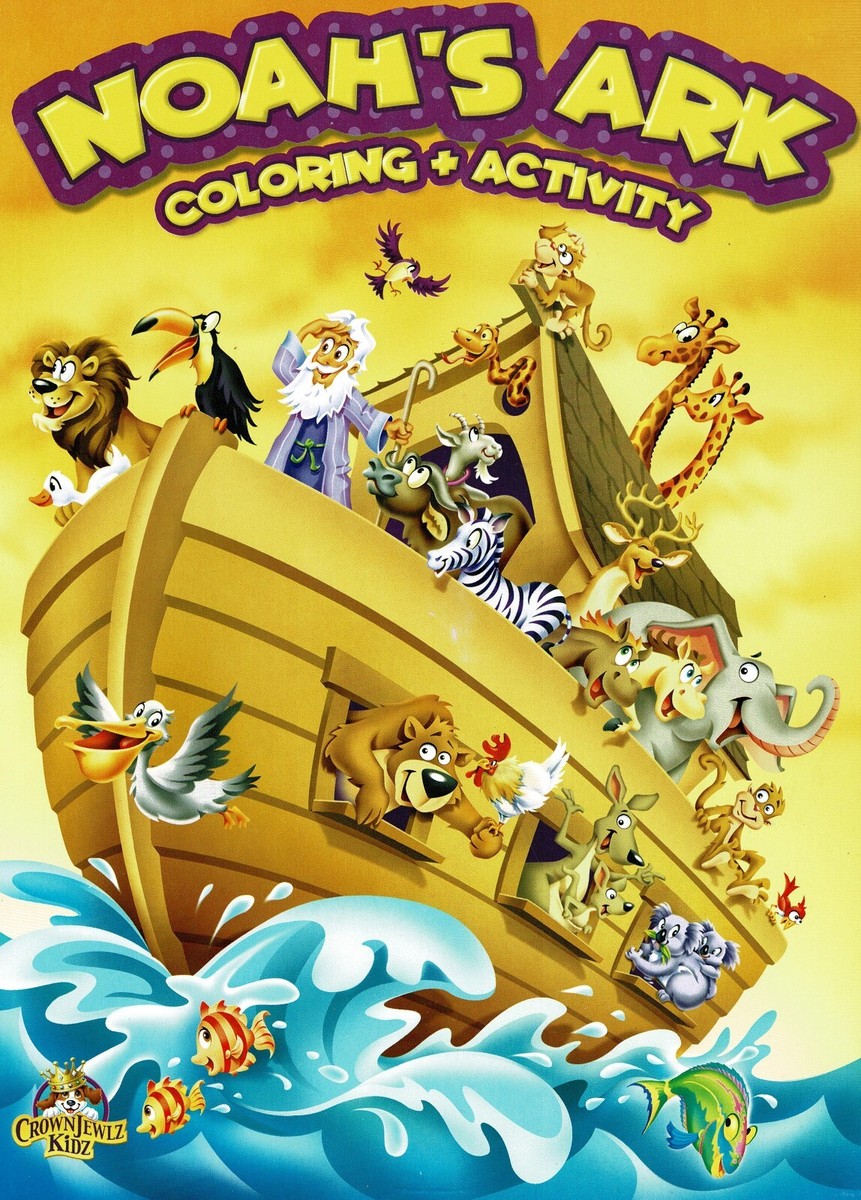 Noah`s Ark - Coloring and Activity Book | eBay