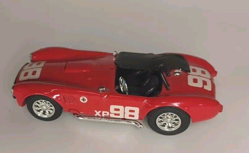 Model Box Red Race Shelby Cobra XP98 Diecast 1:43 Scale