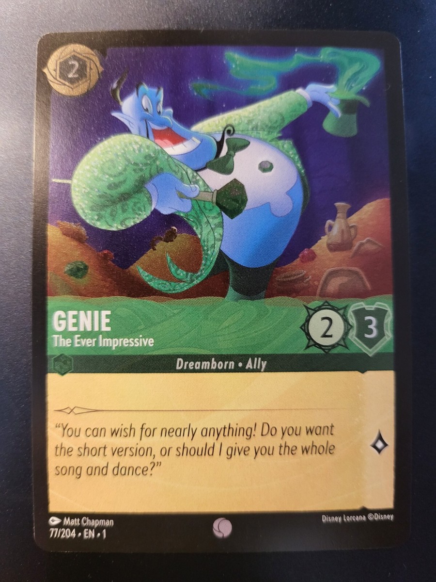 lorcana genie card Lorcana Genie deck box – Collectibros main image 1