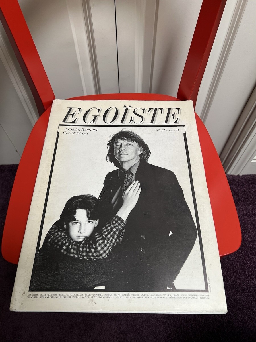 EGOÏSTE Magazine No.12 André et Raphaël/Richard Avedon/Visionaire/Acne  Paper/