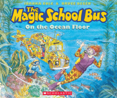 The Magic School Bus on the Ocean Floor - Paperback By Joanna Cole - VERY GOOD