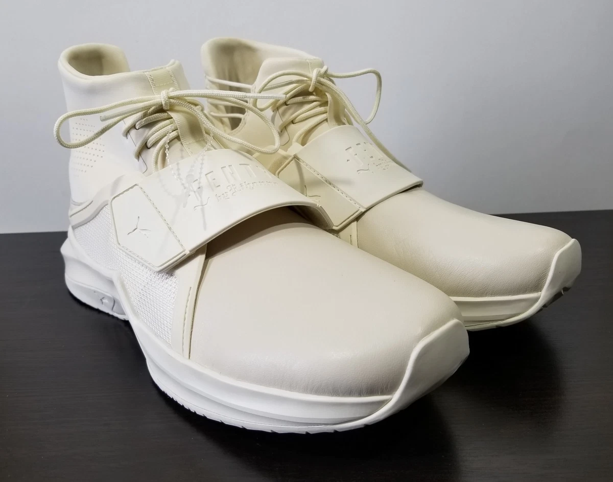 Puma fenty trainer store white men