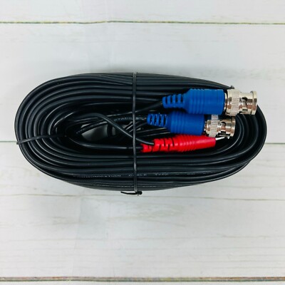 Original Lorex  60ft 4K Ul BNC/DC Extension Cables. MCBL-60BNCU4k1P K6B