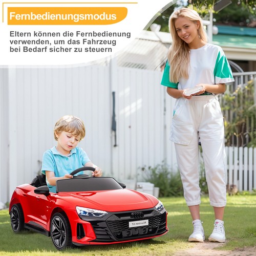 Kinder Elektroauto 12V Kinderauto mit 2,4G Fernbedienung 5 km/h für Audi GT - Bild 10 von 25