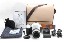 S/C2442 MINT PENTAX K-r 12.4MP Digital SLR White Camera Body w/18-55mm Lens