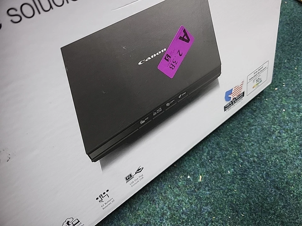 Geniune Canon Canoscan Lide 300 Flatbed Scanner Black - Image 3 of 3