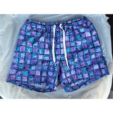 Chubbies Boys Large14/16 Youth Swim Trunks Totally Cubular Lined