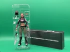 G.I. Joe Classified Zanya Dreadnok Figure & ALL Weapons Only NO Chameleon Skier