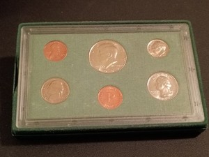 1989 Philadelphia Uncirculated Business Strike Bank Set Mint Set Original Case