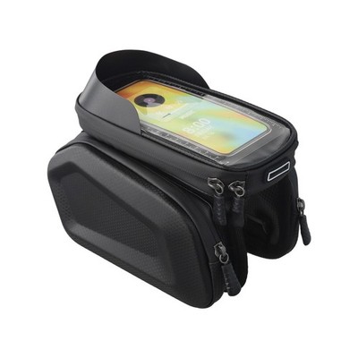 Waterproof Bike Front Tube Bag for Mountain and Road Bikes with Ample Storage